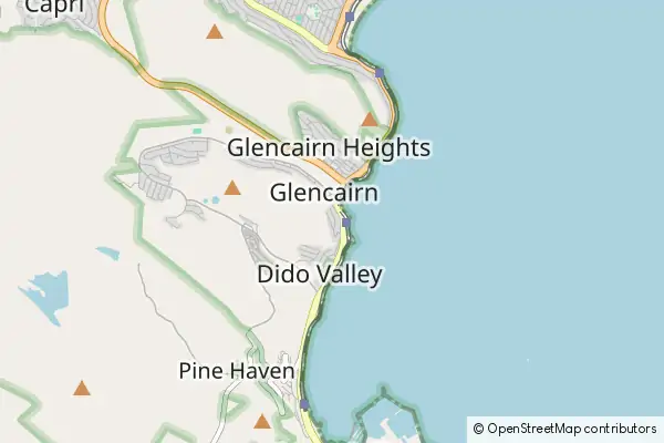 Mapa Glencairn