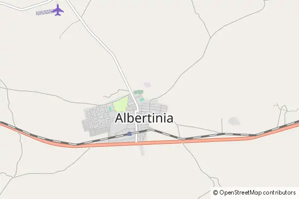 Mapa Albertina