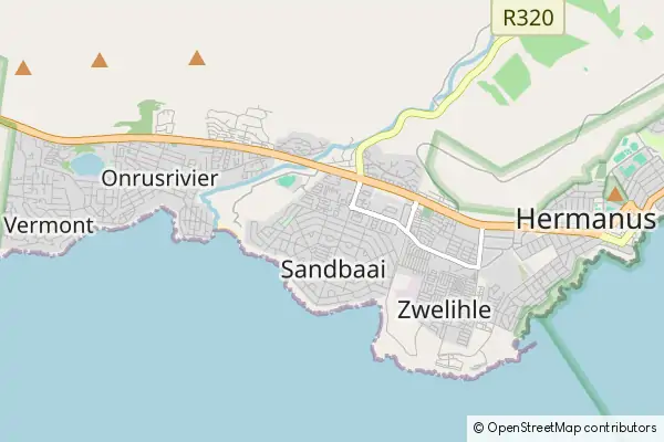 Mapa Sandbaai