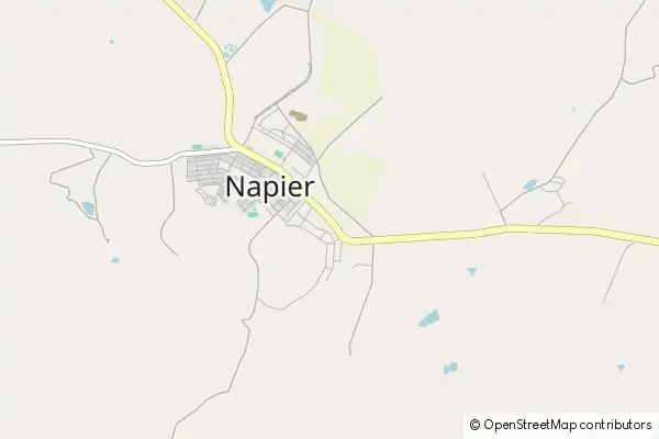 Mapa Napier