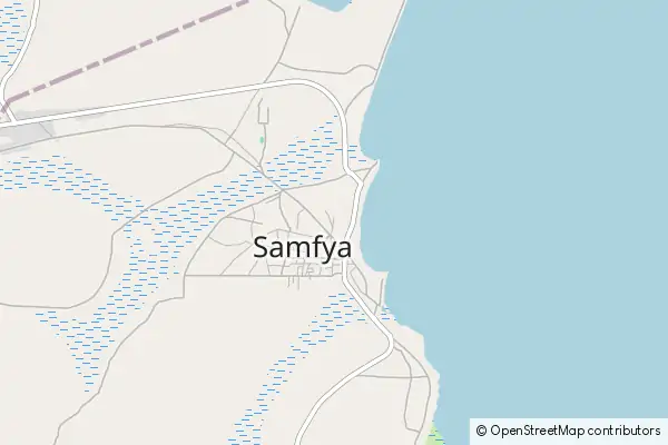 Mapa: Samfya • © OpenStreetMap contributors Mapa Samfya