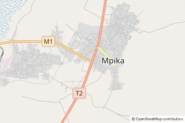 Mapa Mpika