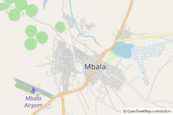 Mapa: Mbala • © OpenStreetMap contributors Mapa Mbala