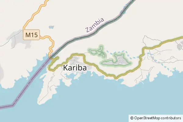 Mapa Kariba