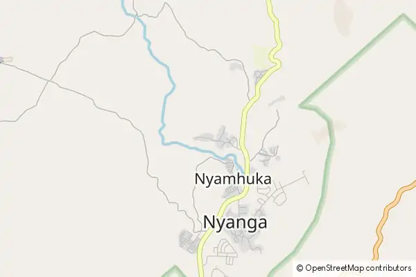 Mapa Nyanga