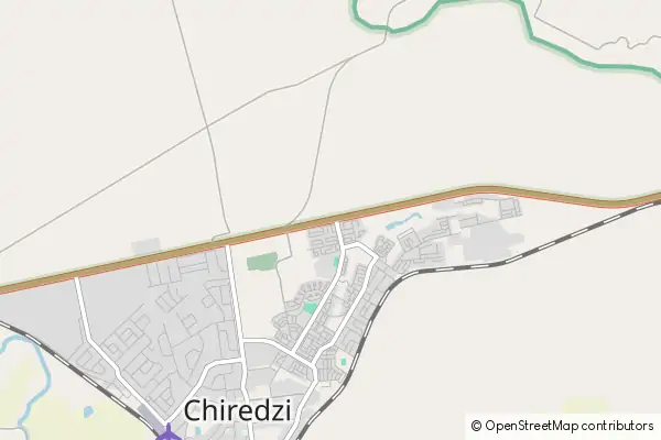 Mapa Chiredzi